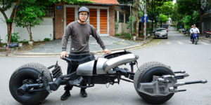 The Dark Knight Rises in Vietnam: Architecture Student Creates Impressive Batpod Replica