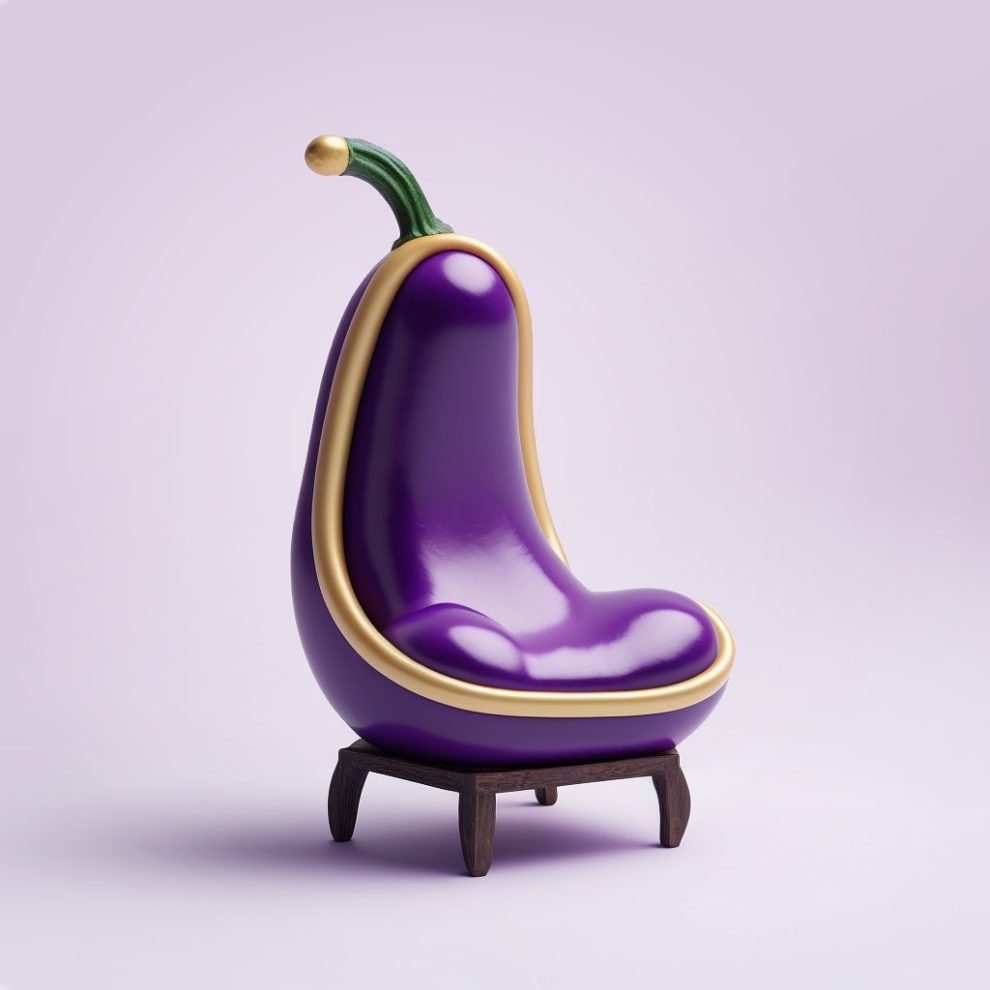 Artist Bonny Carrera Creates Imaginative AI-Generated Chairs Inspired By  Fruits And Veggies