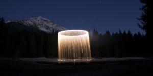 Transforming Landscapes into Art: Jadikan's Stunning Long Exposure Photos of Aerial Firework