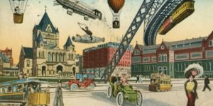 Antique Postcard Images Reveal Projected Visions of the US a Century Later