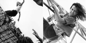Through the Lens of Courage: Iconic Photographs that Immortalize Pearl Jam's Fearless Concert Moments