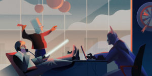 Retro Revival: The Art Deco-Inspired Illustrations of Anta Alek