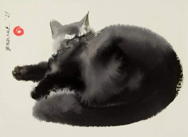 The Subtle Art of Feline Portrayal: An Exploration of Endre Penovác’s ...