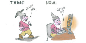 This Artist Creates Cartoons Describing His Complicated Relationship With Technology