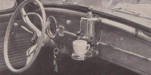 A Coffee Machine for the Dashboard: The Hertella Auto Kaffeemachine, a VW Beetle Accessory from 1959