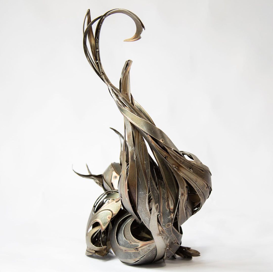 The Breathtaking Fluid Metal Sculptures by Georgie Seccull » Design You ...