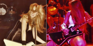 Amazing Expressive Photos of A Young Lita Ford on Stage from The 1970s and 1980s