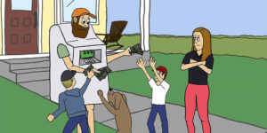 “Dads Are”: Artist Illustrates The Average Experience Of Being A Dad