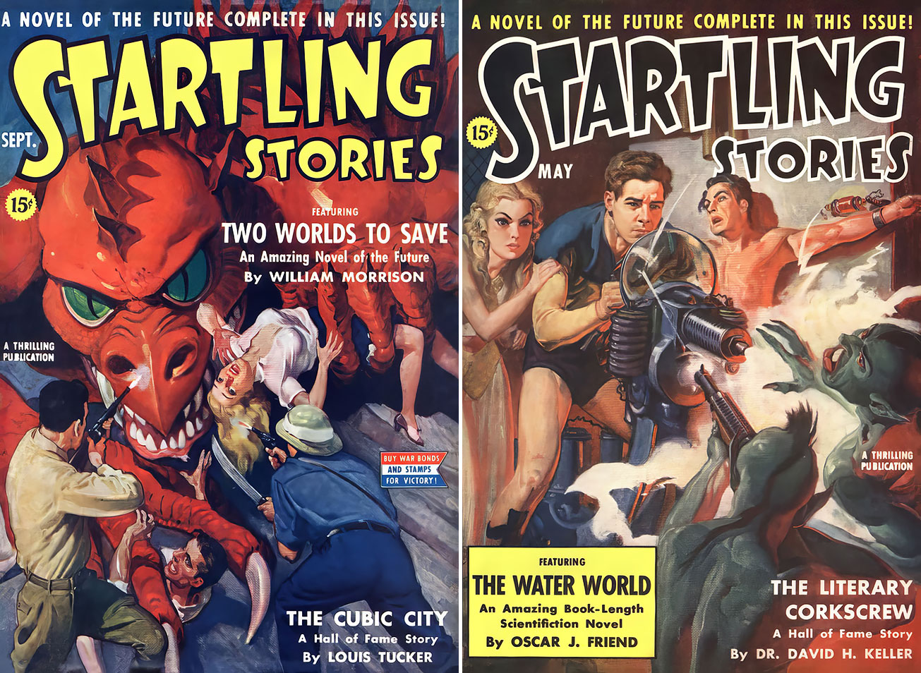 Amazing Cover Photos of the Startling Stories Magazine in the 1940s - Vimarsana News