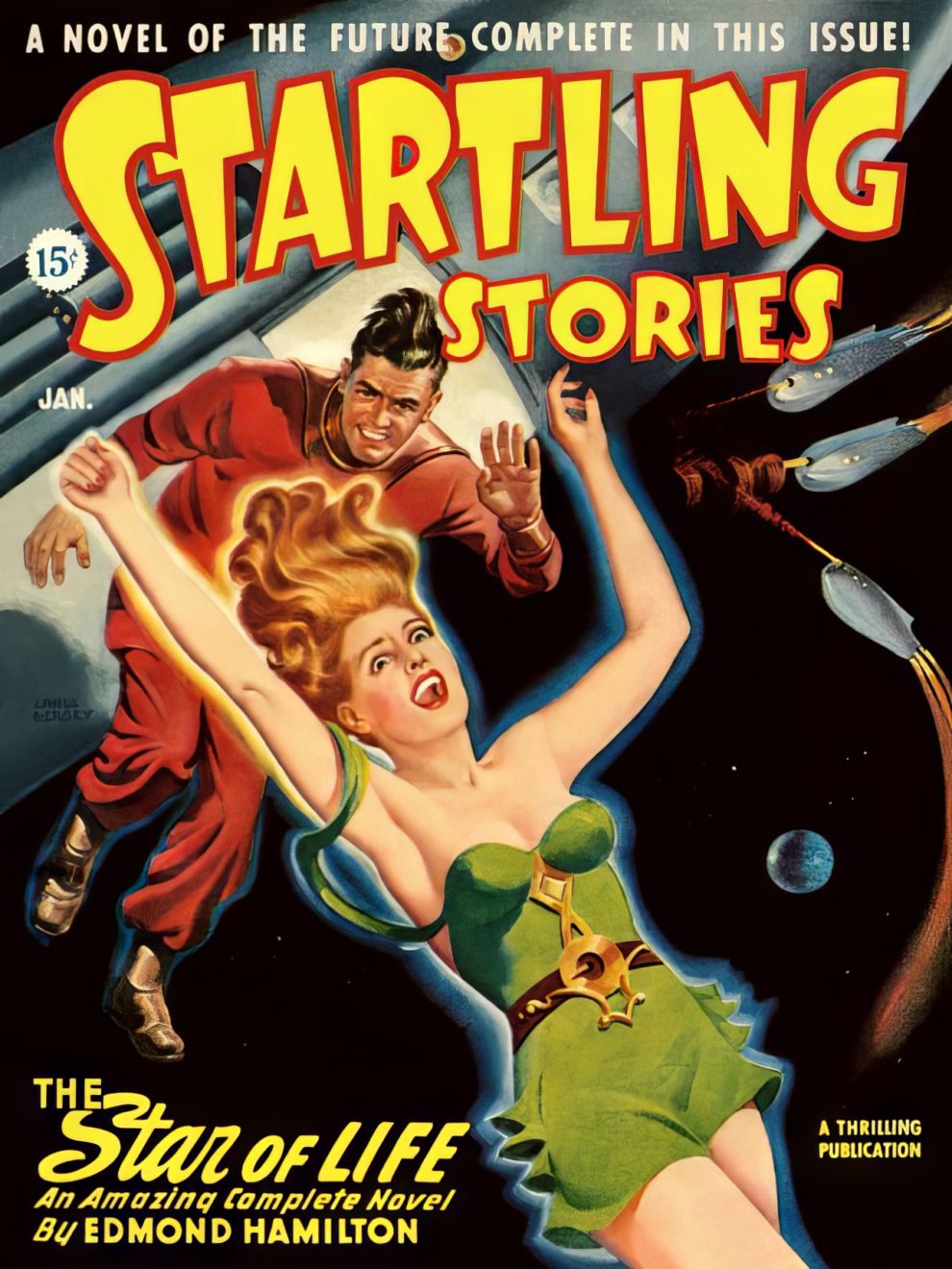 Startling Stories Covers 1940s 34 