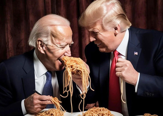 The Orange and The Sleepy: An AI Tale of Unlikely Friendship in Politics - Vimarsana News