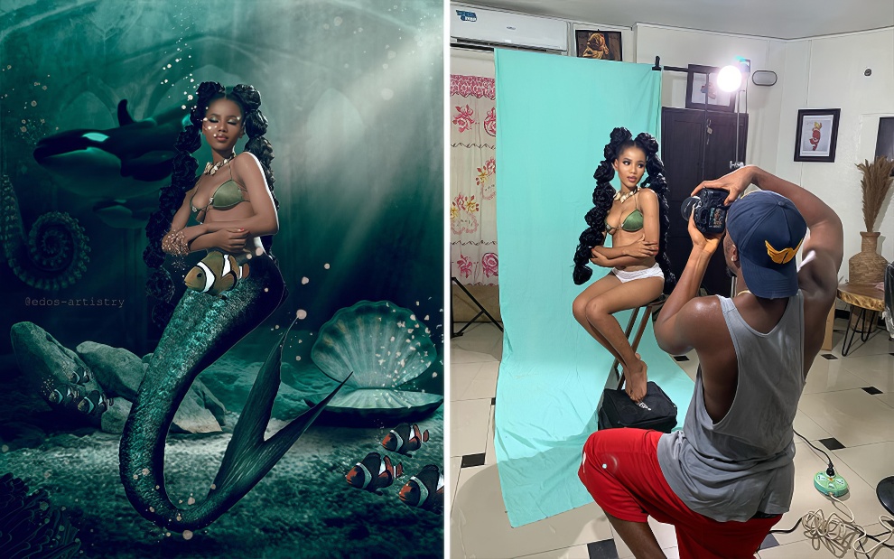 Nigerian Photographer Reveals Behind The Scenes Of His Photos Which Makes Them Even More Impressivenew Pics 6304be41ee446 Png 880 