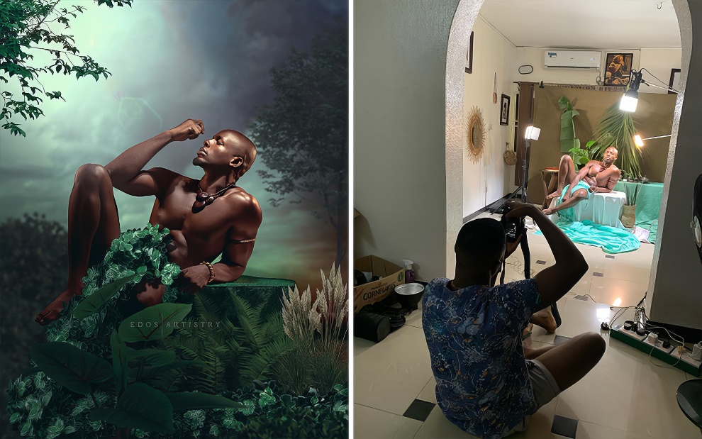 Nigerian Photographer Reveals Behind The Scenes Of His Photos Which Makes Them Even More Impressivenew Pics 6304be5517f54 Png 880 