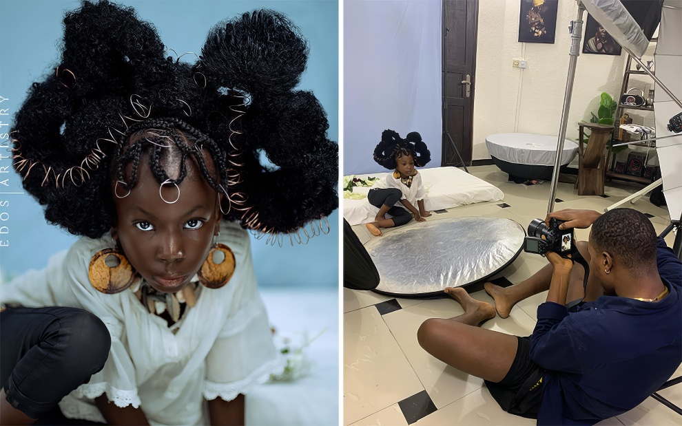 Nigerian Photographer Reveals Behind The Scenes Of His Photos Which Makes Them Even More Impressivenew Pics 6304be5f34535 Png 880 