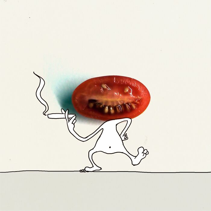 The Killer Tomato Appeared On The Scene While I Was Cutting Vegetables To Cook 656630a177d9d 700