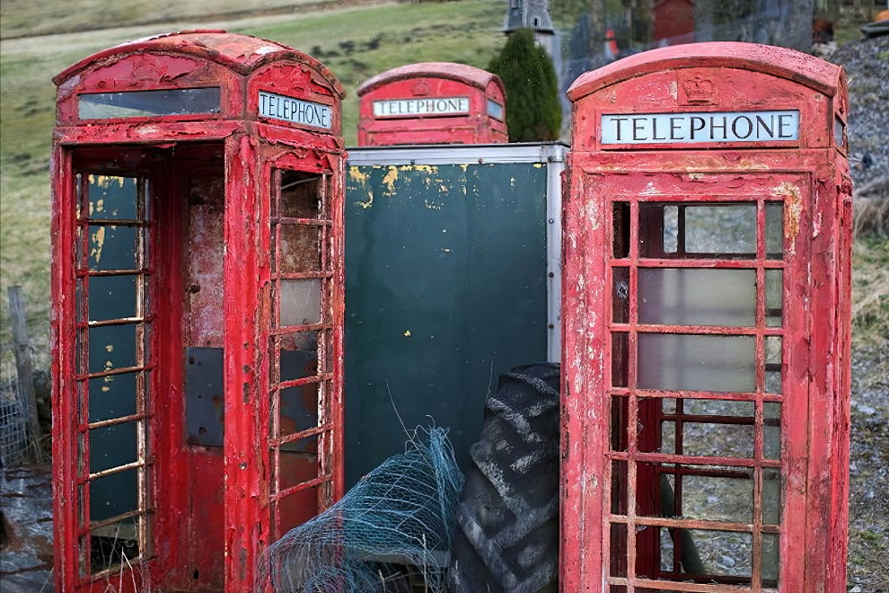 Red Phone Box Graveyard 12 