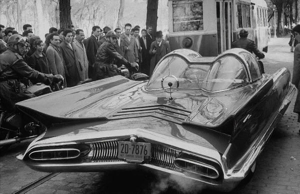 1955 Lincoln Futura Concept Car 12 