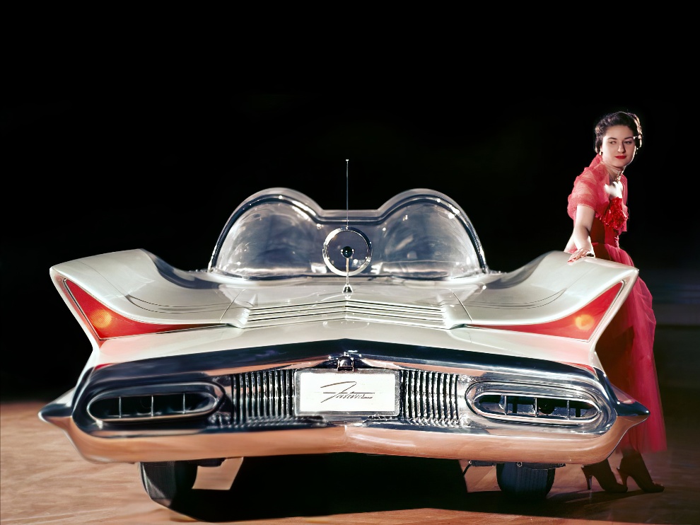 1955 Lincoln Futura Concept Car 9 