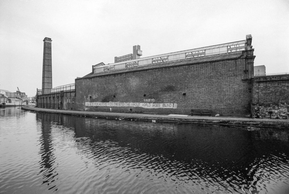 Graffiti Grand Union Canal And Baths Queens Park Westminster. 1984 1200x807
