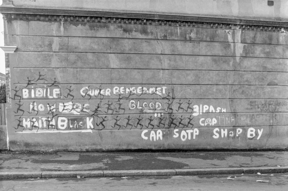 Graffiti Leander Rd Brixton Hill Lambeth 1991 1200x796