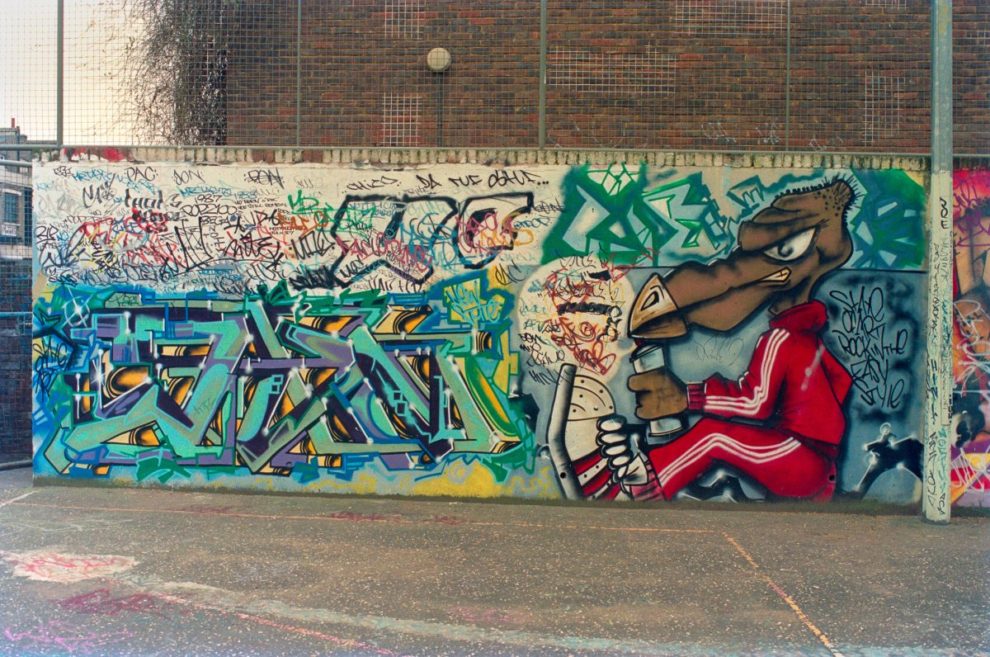Graffiti Wornington Rd North Kensington Kensington Chelsea 1988 1200x796