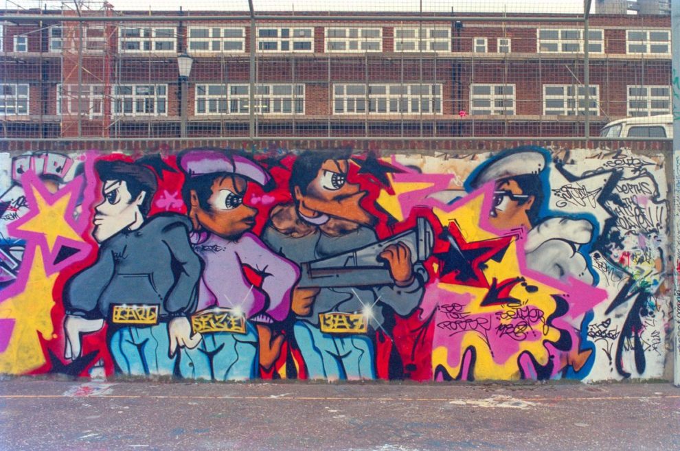 Graffiti Wornington Rd North Kensington Kensington Chelsea 1988 A 1200x796