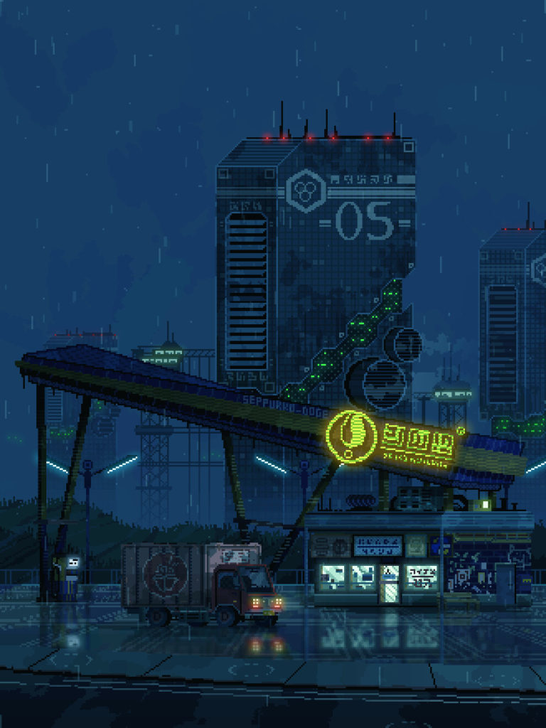 Kenze Wee’s Cyberpunk Pixel Art Creations » Design You Trust — Design ...