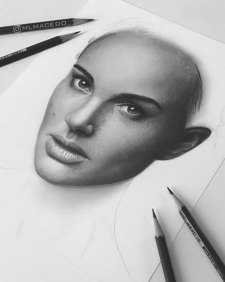 Incredibly Realistic Portraits Of Celebrities By Matheus Macedo ...