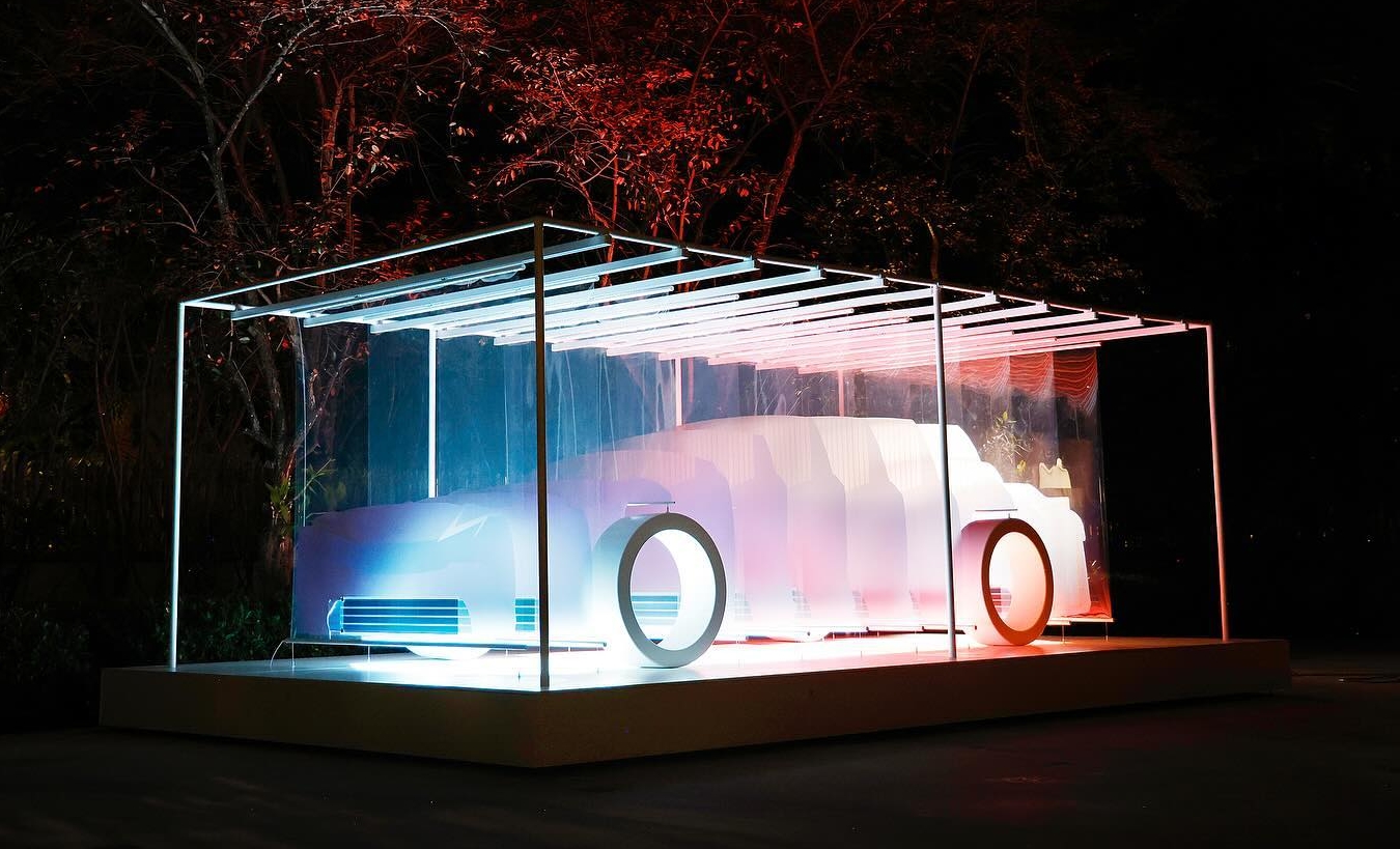 Marjan van Aubel's Creates Fantastic Solar-Powered Installation For Electric Lexus - Vimarsana News