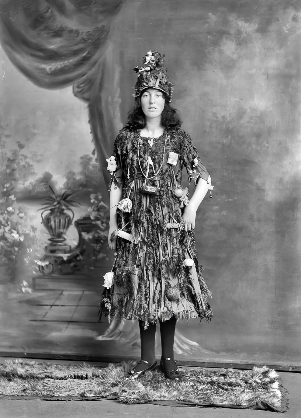 Vintage Christmas Tree Costume 1 