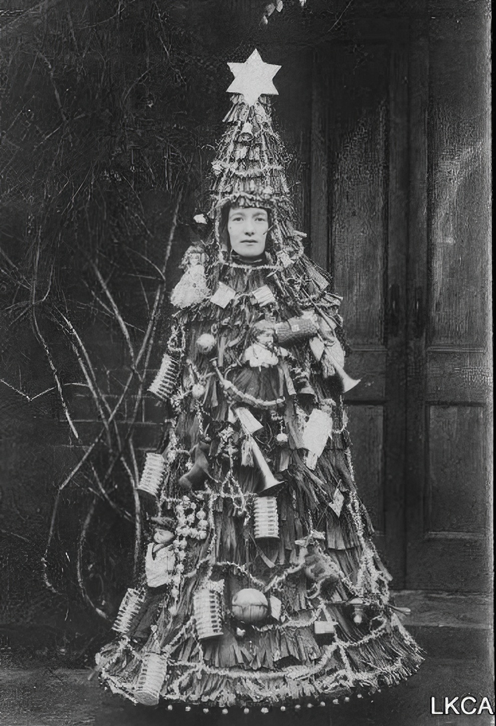 Vintage Christmas Tree Costume 2 