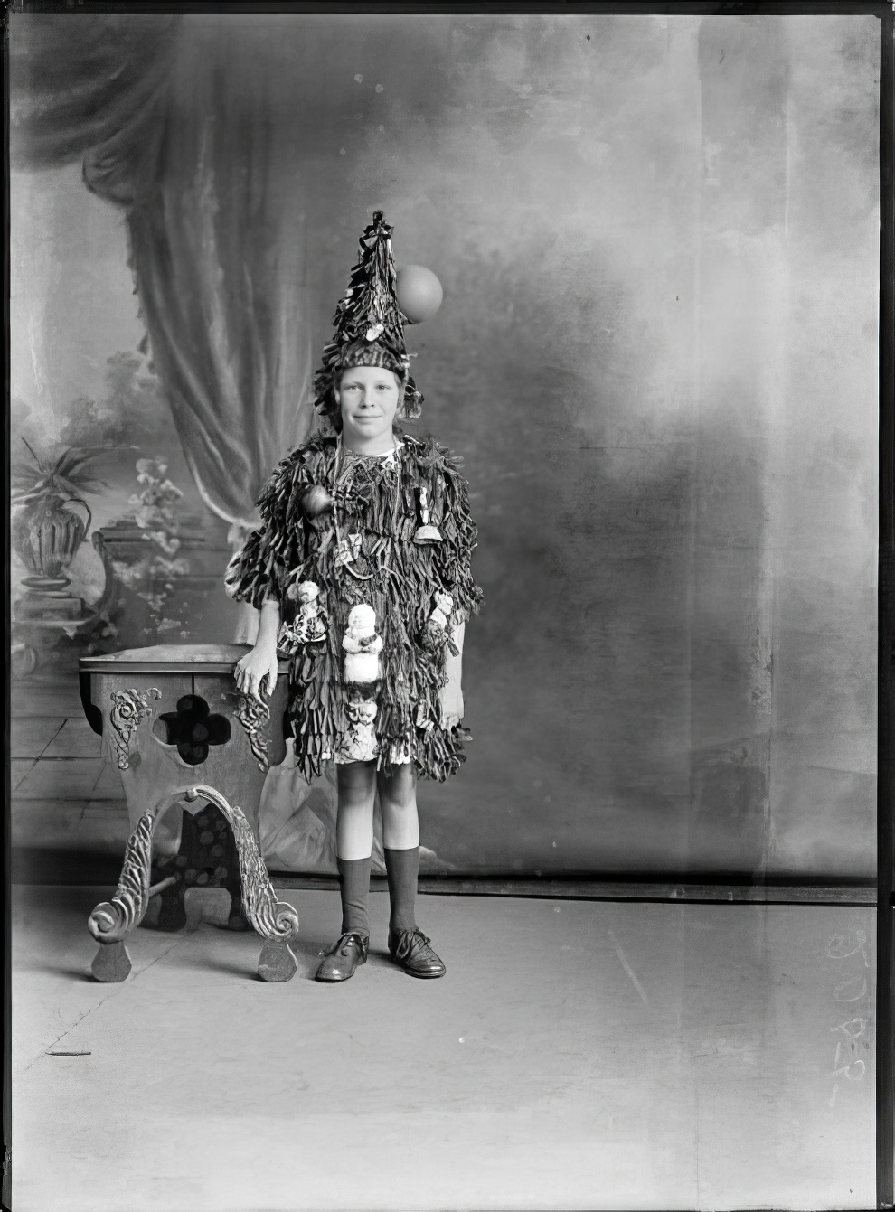 Vintage Christmas Tree Costume 6 