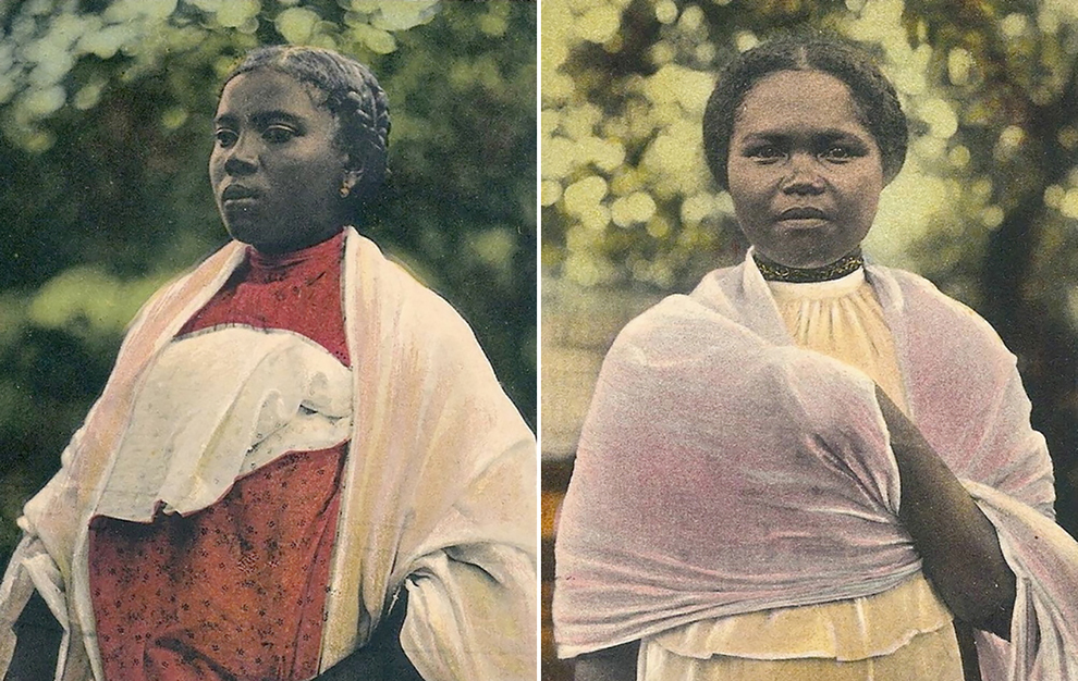 Wonderful Colorized Images of Early 20th-Century Malagasy Ladies in Style - Vimarsana News