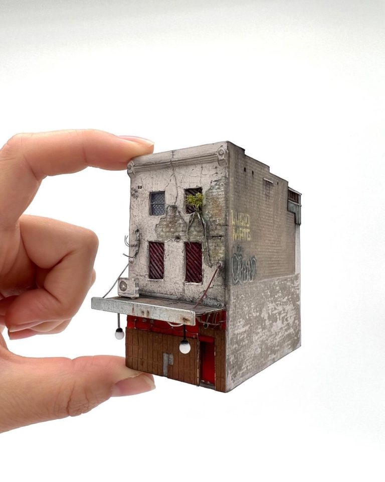 Sydney Artist Mylyn Nguyen Creates Superb Architectural Miniatures 