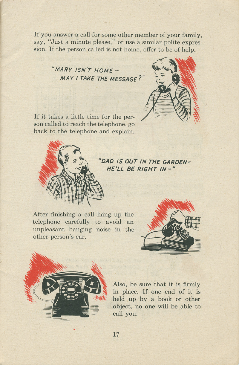 Telephone Guide 1951 17