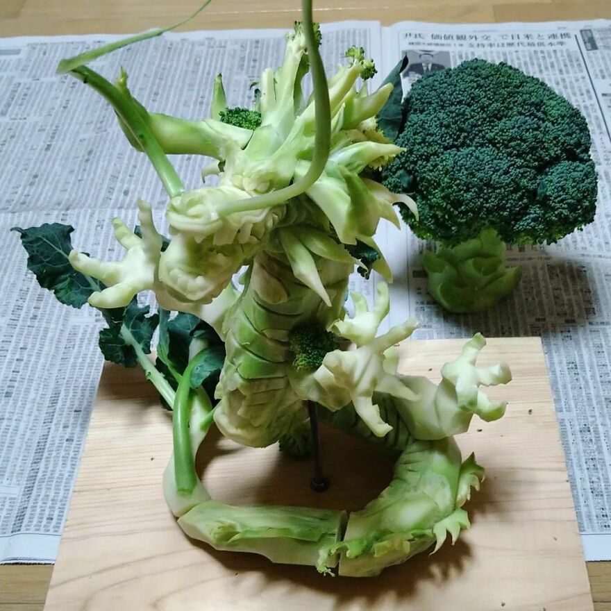 Gaku Carving A Food Carving Artist Changes Vegetables And Fruits Into Surprising Artworks New Pics 65d49f0db36c3 Jpeg 880