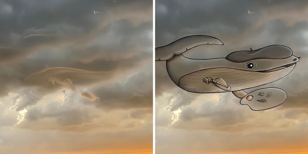 This Artist Continues To Create Drawings Inspired By Cloud Shapes New Pics 65d89f0ca6977 880 