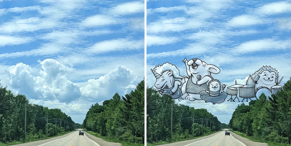 This Artist Continues To Create Drawings Inspired By Cloud Shapes New Pics 65d89f1f523d7 880 