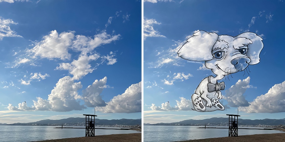 This Artist Continues To Create Drawings Inspired By Cloud Shapes New Pics 65d89f43b711c 880 