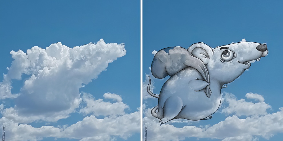 This Artist Continues To Create Drawings Inspired By Cloud Shapes New Pics 65d89f45c0760 880 