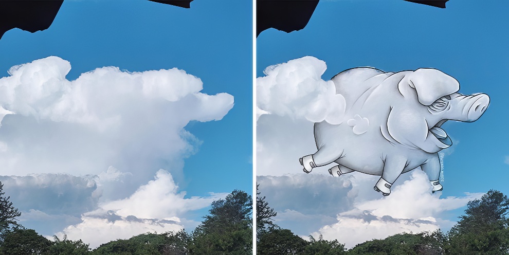 This Artist Continues To Create Drawings Inspired By Cloud Shapes New Pics 65d89f4c8377c 880 