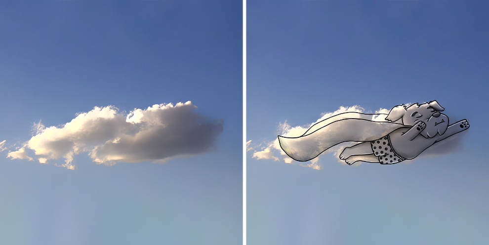 This Artist Continues To Create Drawings Inspired By Cloud Shapes New Pics 65d89f5b7111b 880 