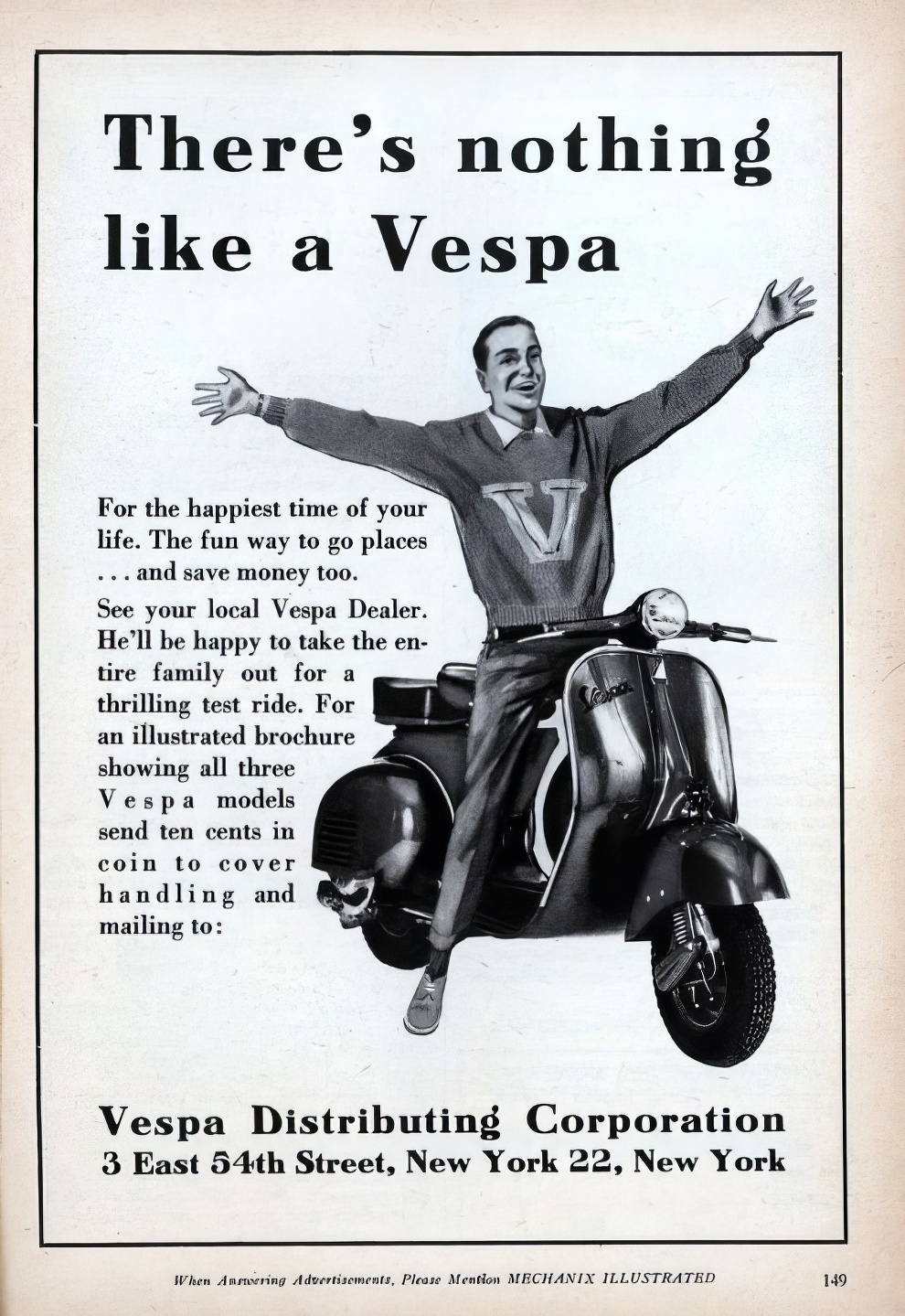 Vintage Vespa Ads 14 
