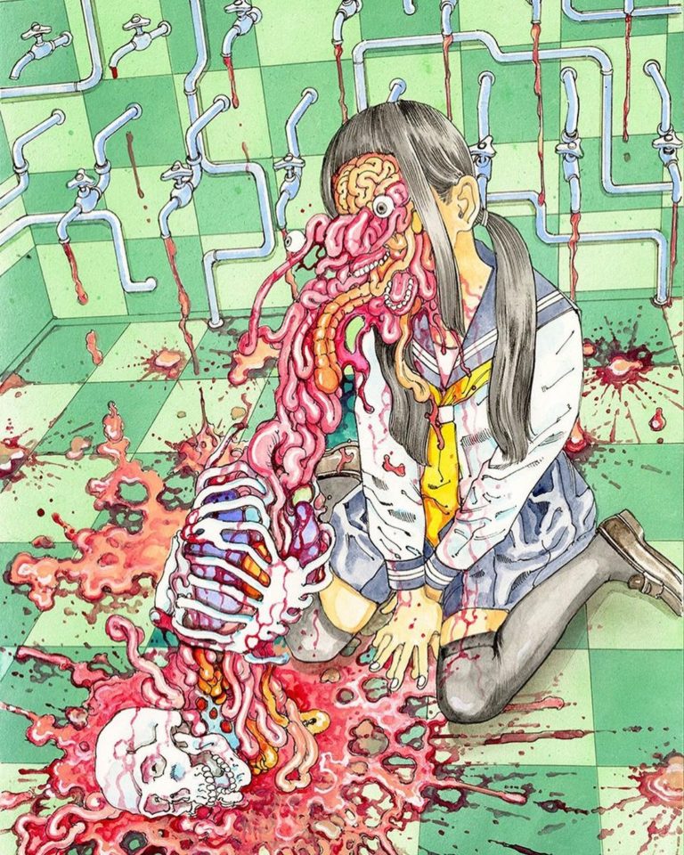 The Intricate Intersection of Gore and Kawaii in Shintaro Kago’s Iconic ...