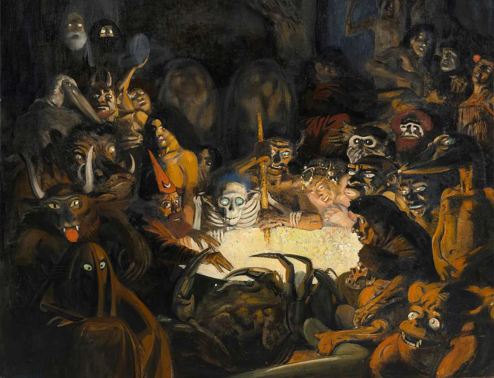 Julius Mössel’s Evolution of Paintiings: From Pastoral Landscapes to Surreal Nightmares