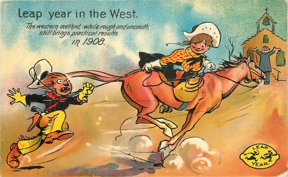 1908 Leap Day Postcard 12 