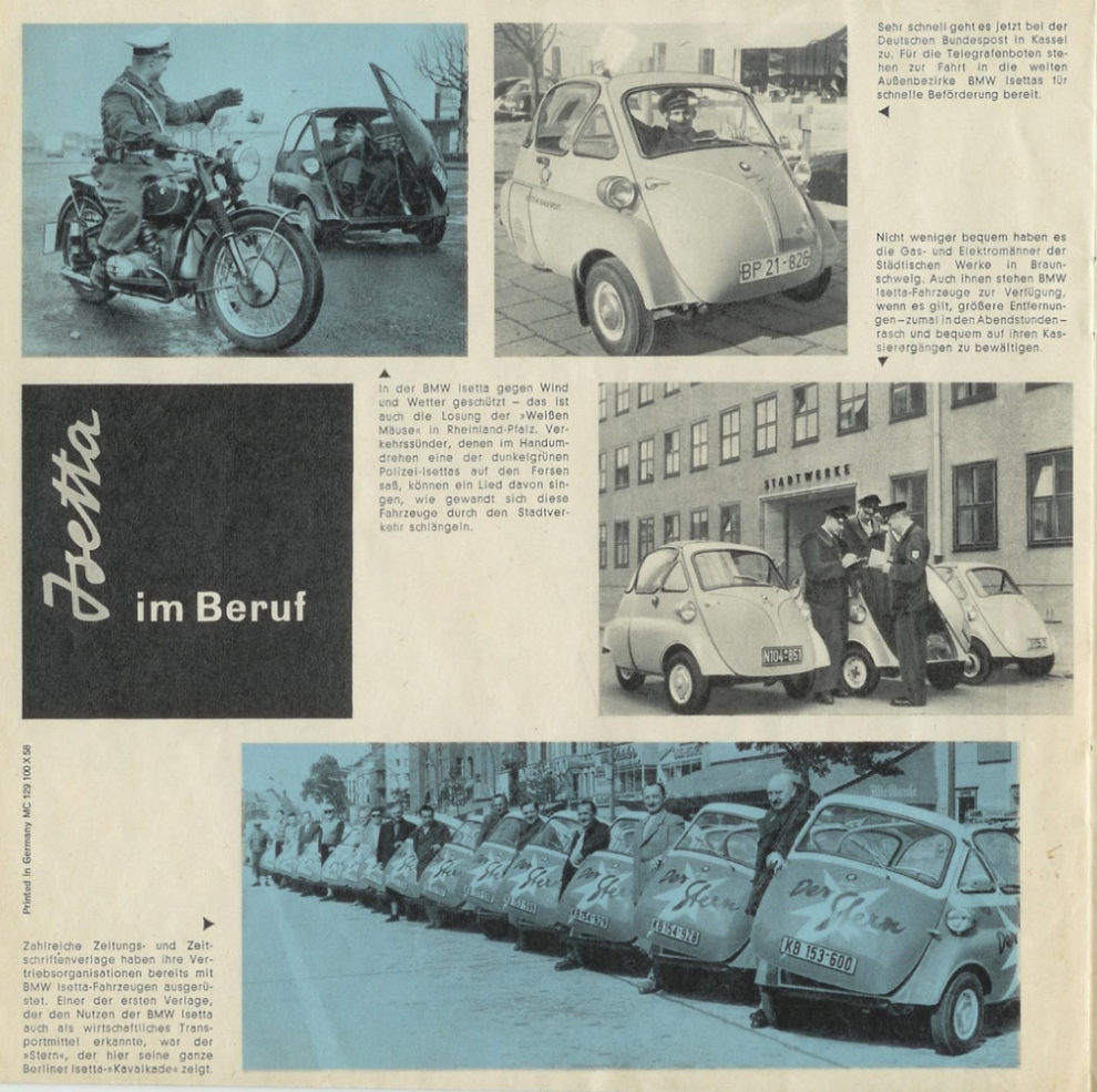 1950s Bmw Isetta Brochure 10