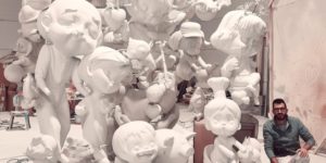 The Unique Style of Jose Gallego Gallego's Fallas Art