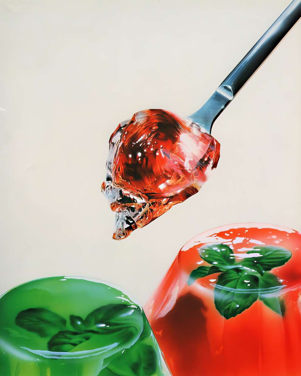 The Superb 1980s Hyper-Realistic Illustrations by Japanese Artist 