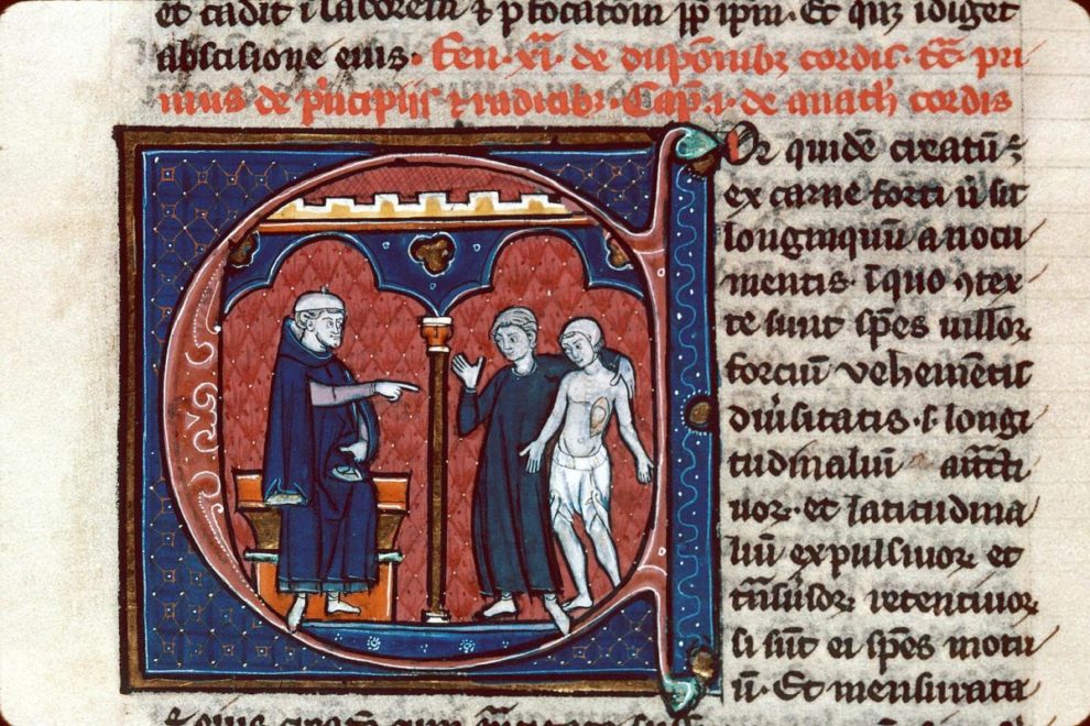 Avicenna Canon Medicinae. Paris 13th Century. 15 1200x800